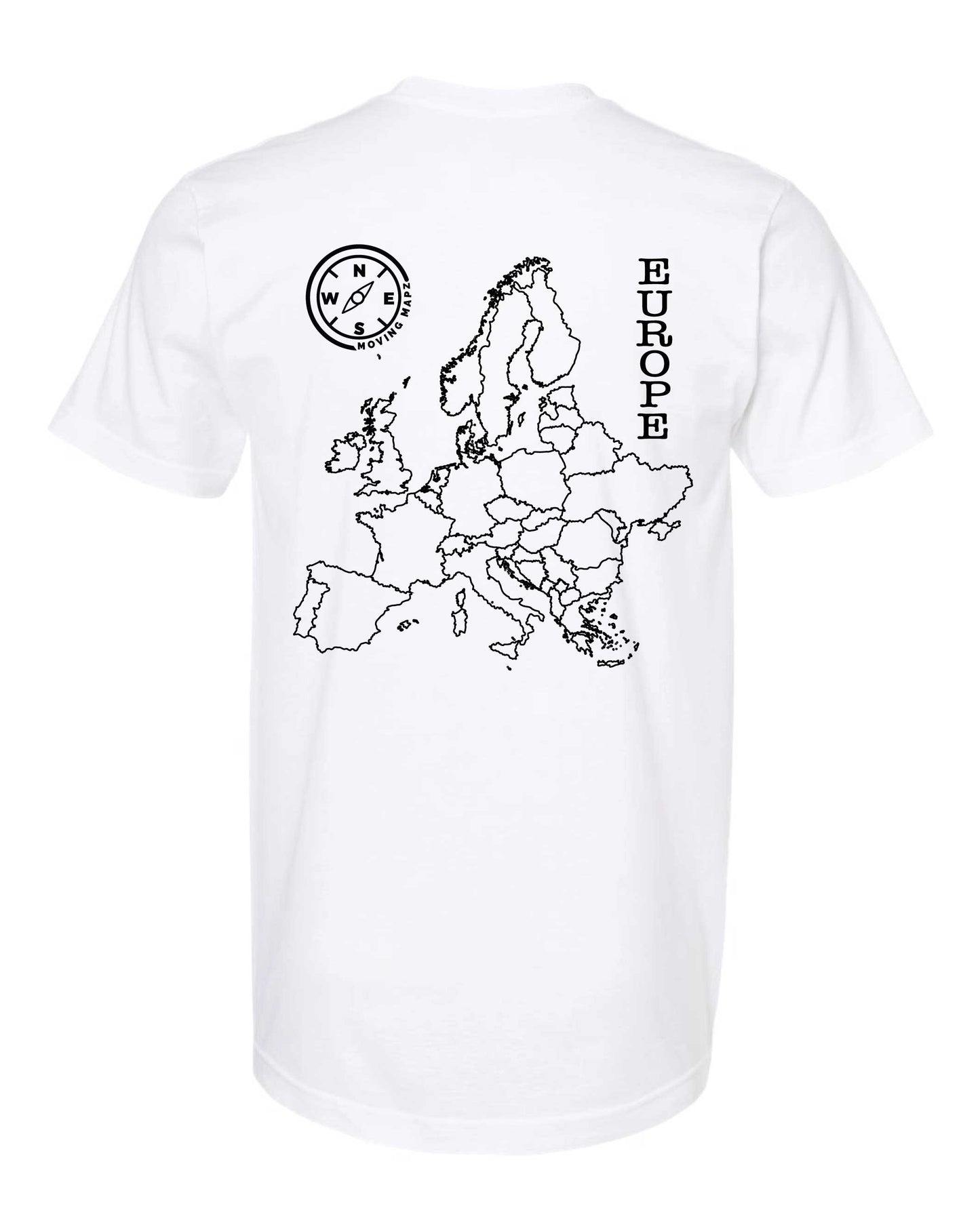 Moving Mapz Europe T-shirt